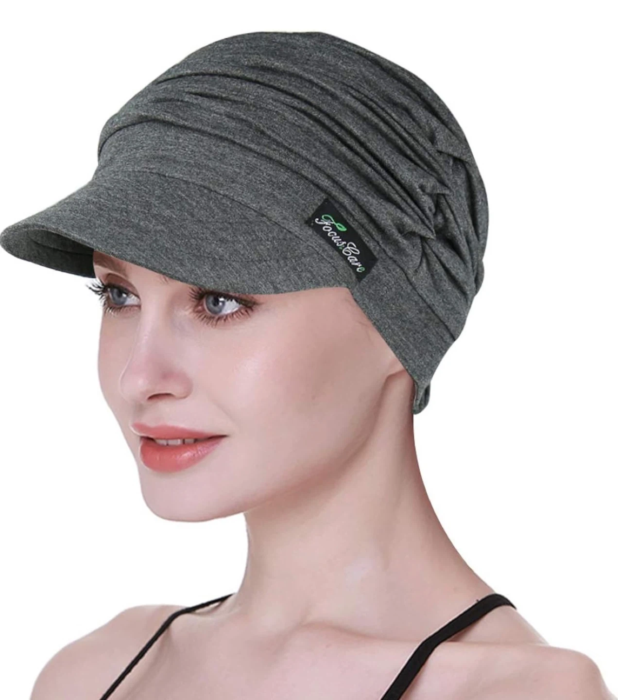 Focus & Care Grey Slouchy Visor Hat - photo 4