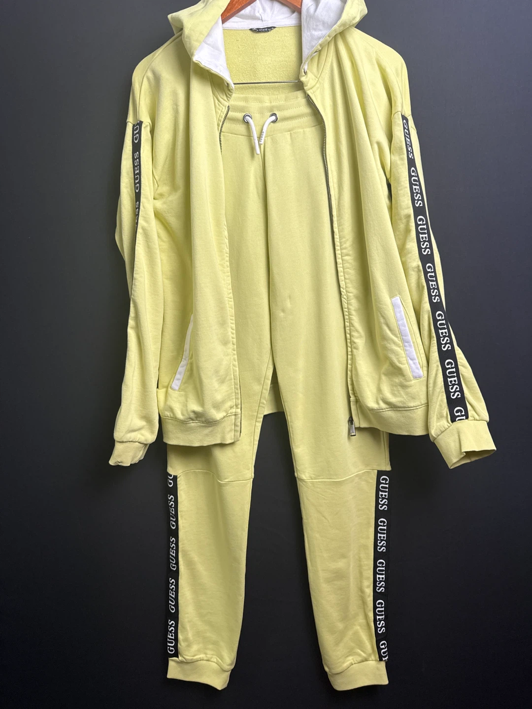 Youth Guess Yellow Tracksuit Set - photo 3