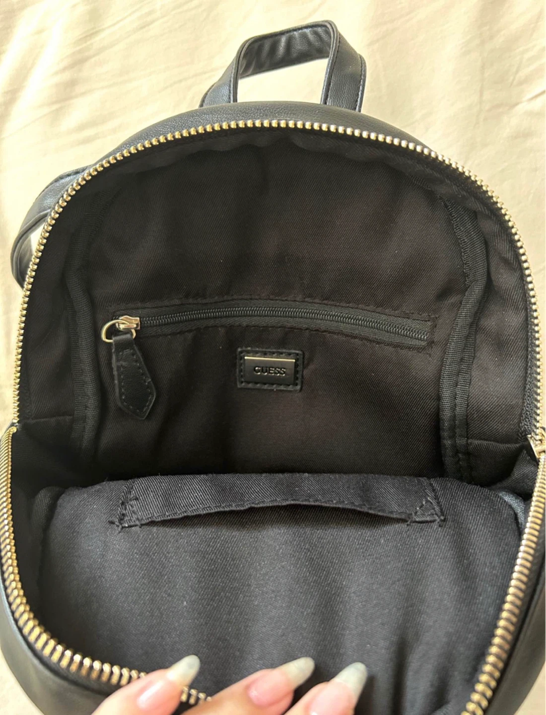 Black Guess Mini Backpack - photo 2
