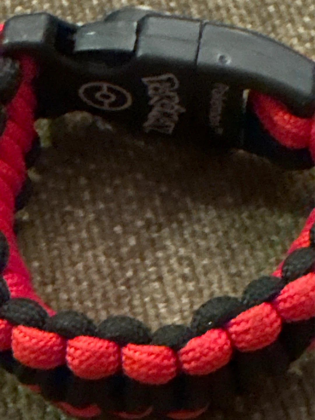 ⚽️Paracord Survival Bracelet with Compass and Whistle - photo 2