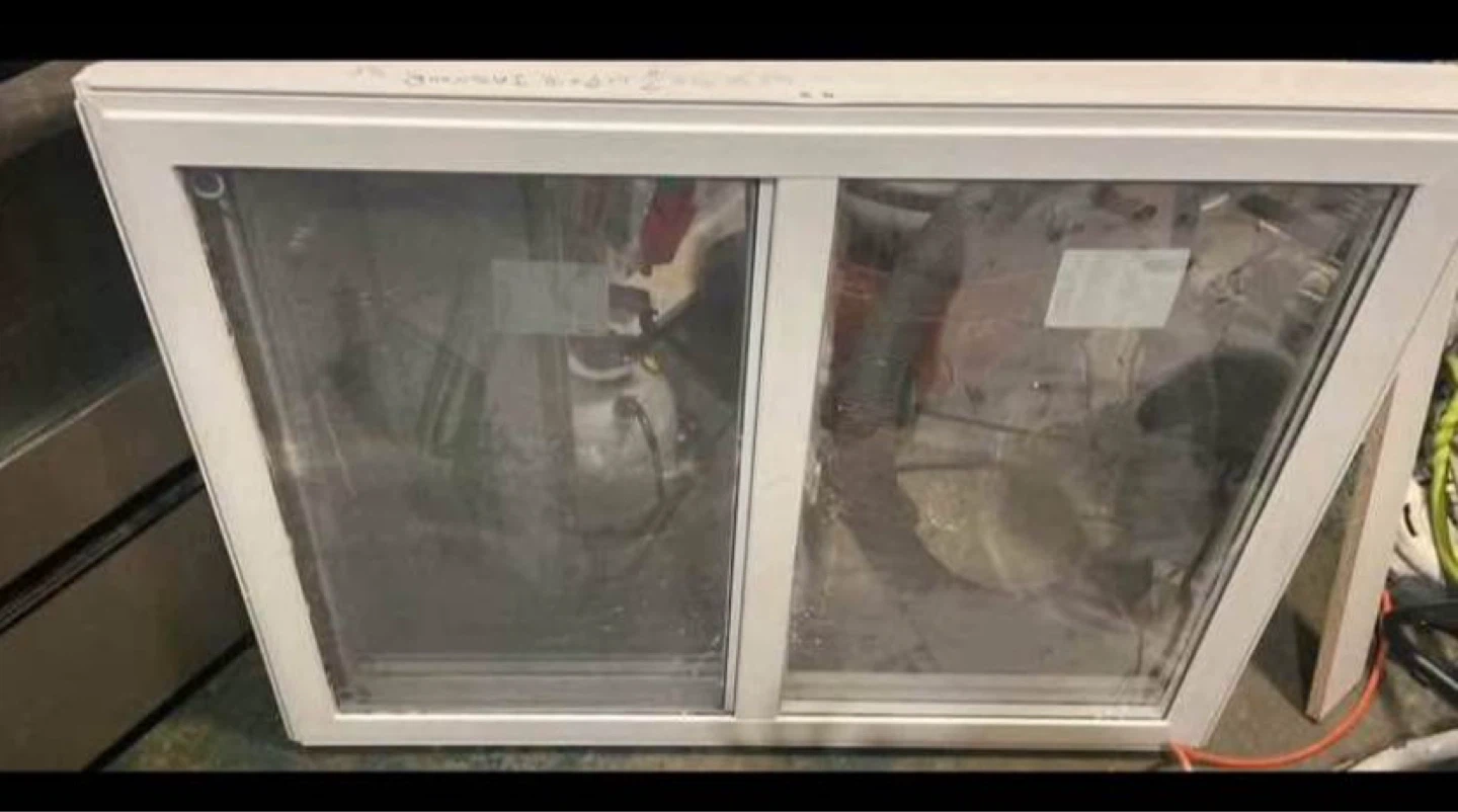 White Sliding Window