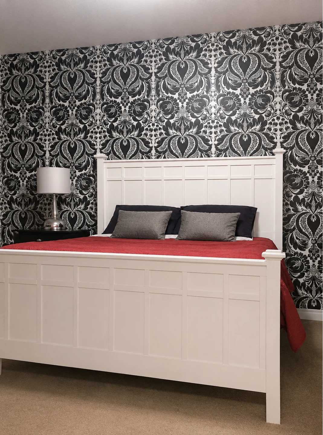Crate & Barrel Brighton Queen bed Frame
