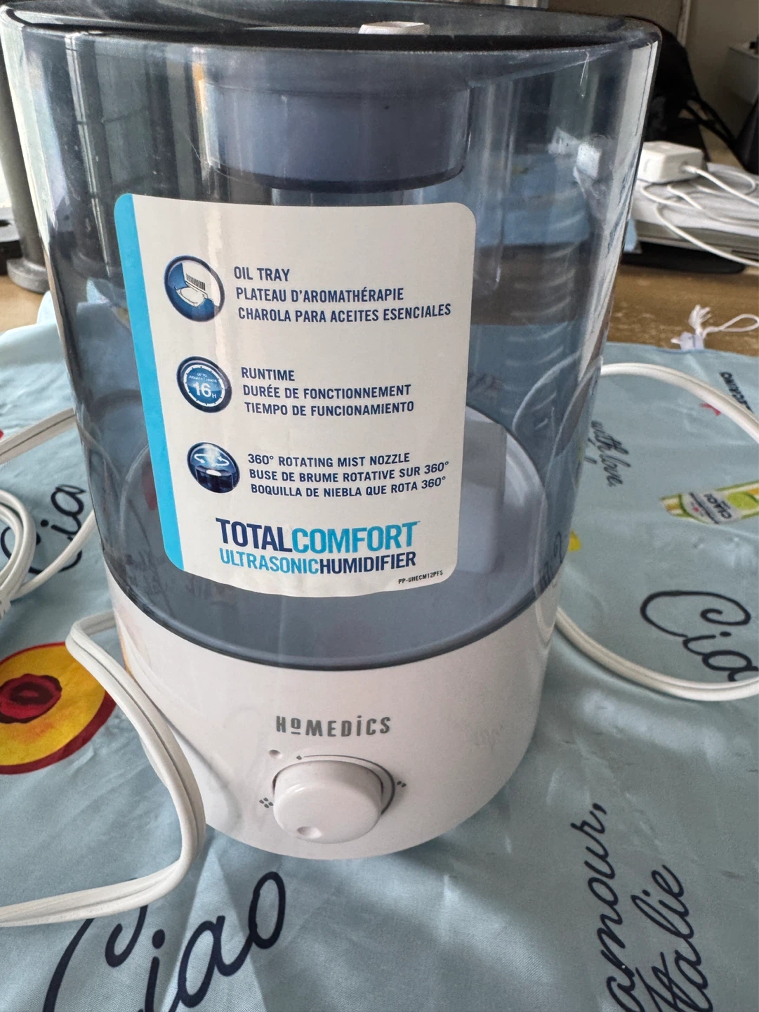⚽️ HoMedics Total Comfort Ultrasonic Humidifier
