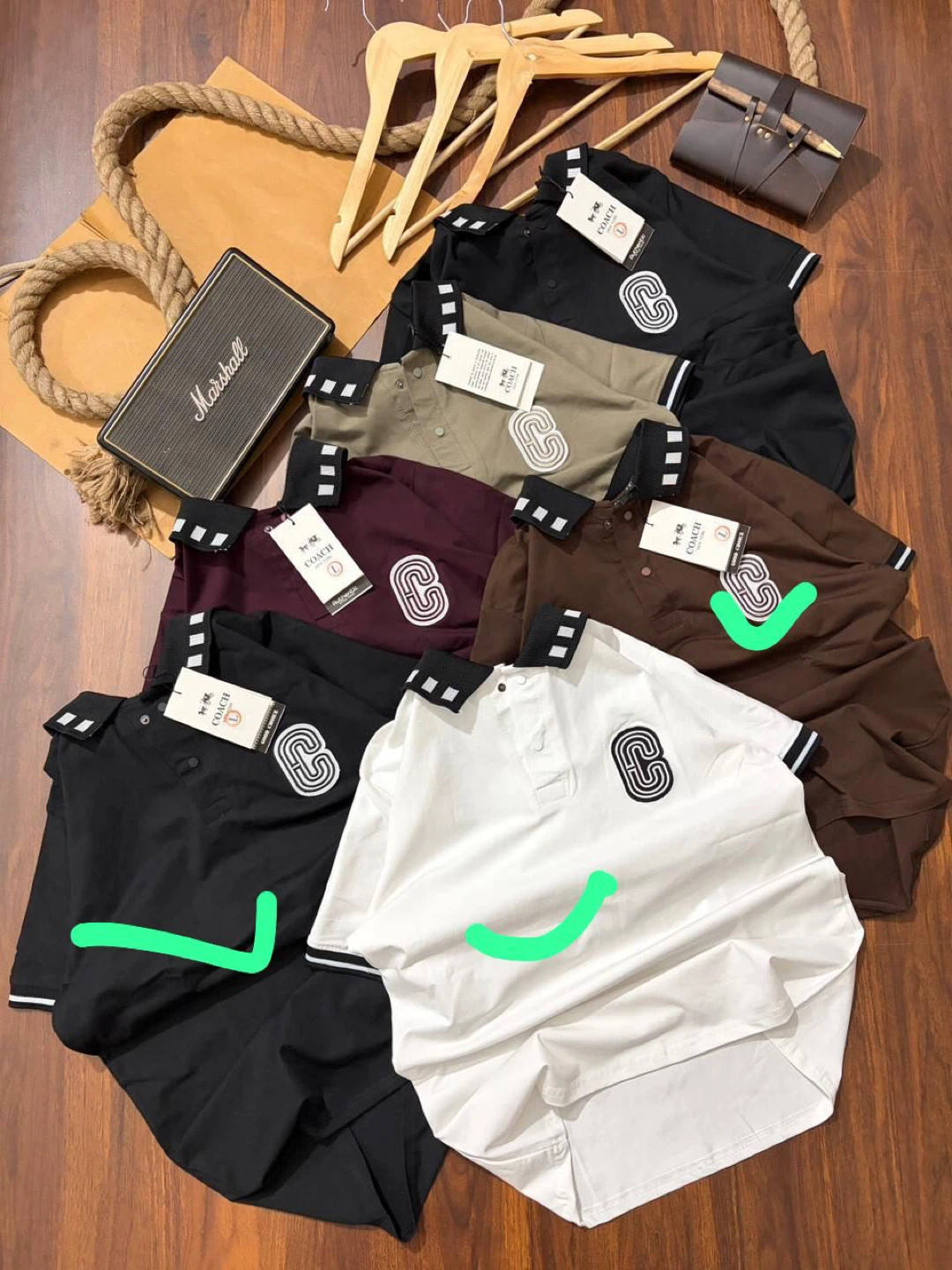 Men's Polo Shirts - Coach, Loewe, AX, Ralph Lauren - photo 4