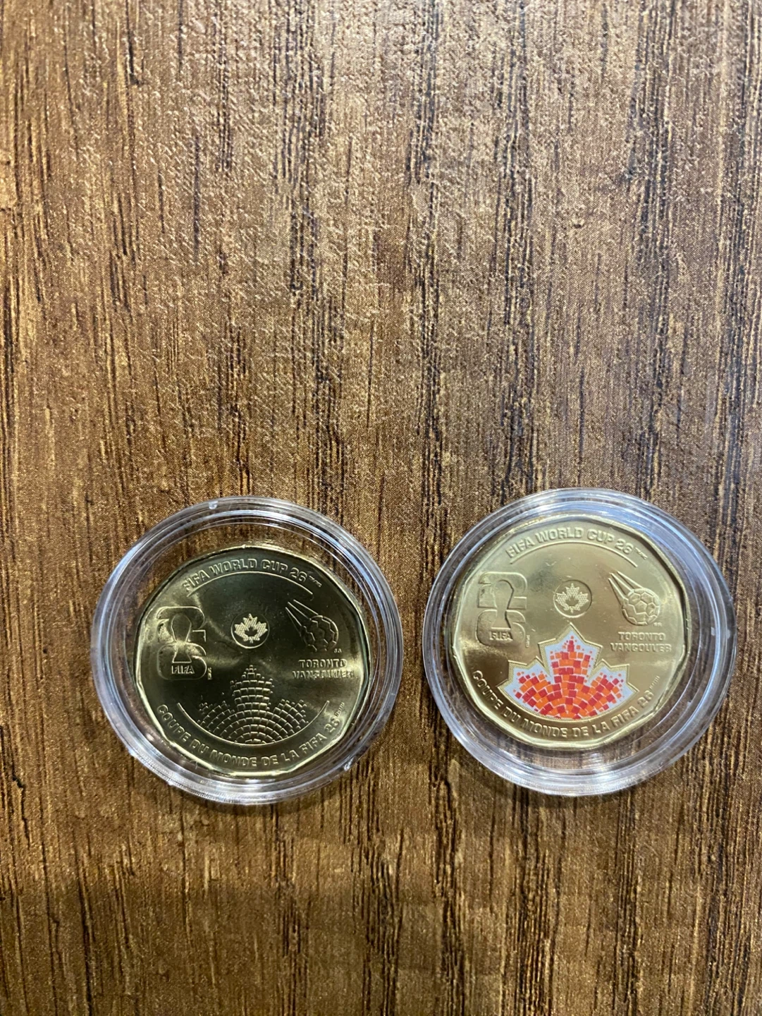 The 2026 FIFA World Cup $1 set with acrylic case
