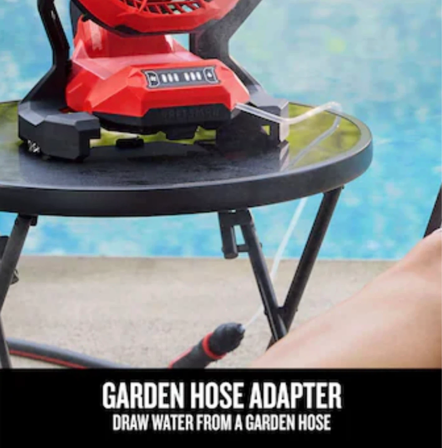 New unopened Craftsman 7.5-in Outdoor Misting Personal Fan - photo 2