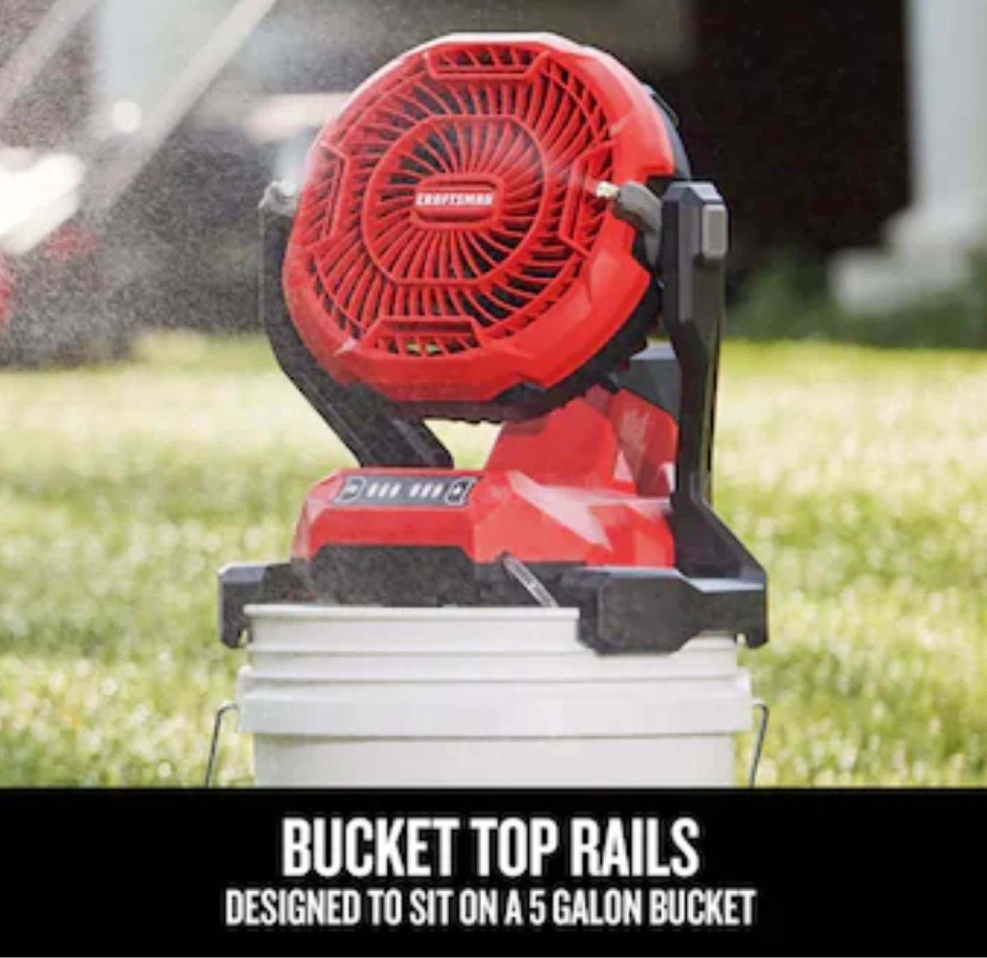 New unopened Craftsman 7.5-in Outdoor Misting Personal Fan - photo 4