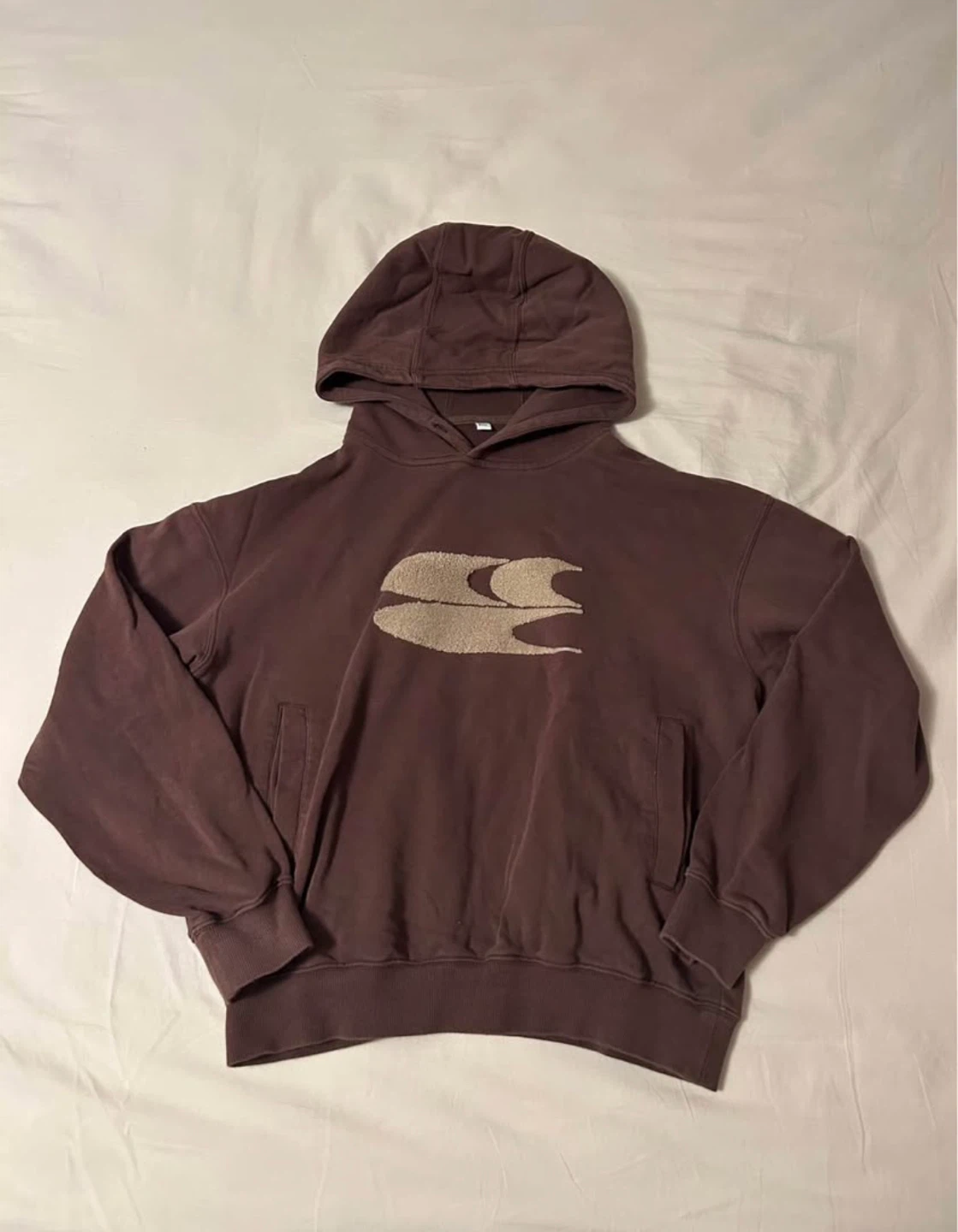 Crying Center Brown Hoodie