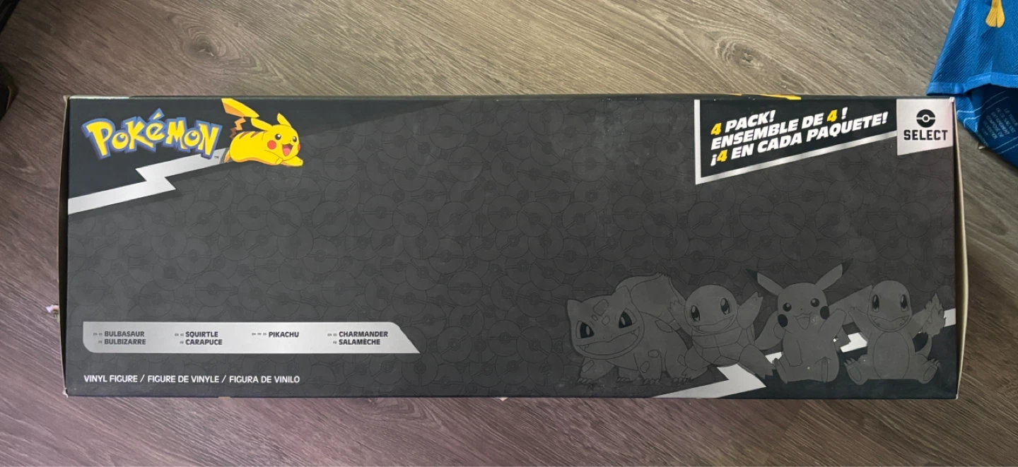 Pokemon Select Vinyl Figure 4-Pack - photo 2
