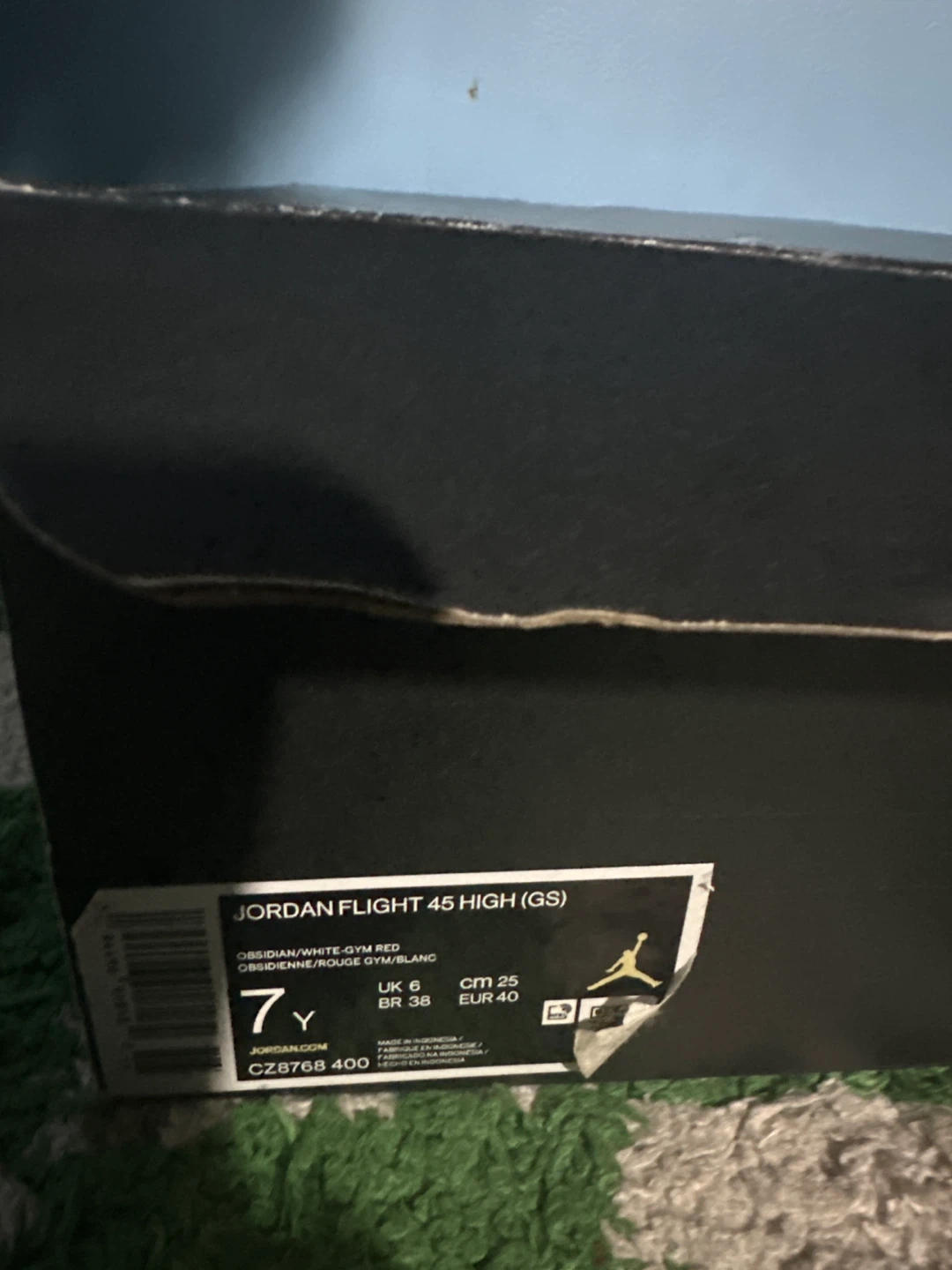 Jordan Flight 45 High (GS) Size 7Y - photo 4