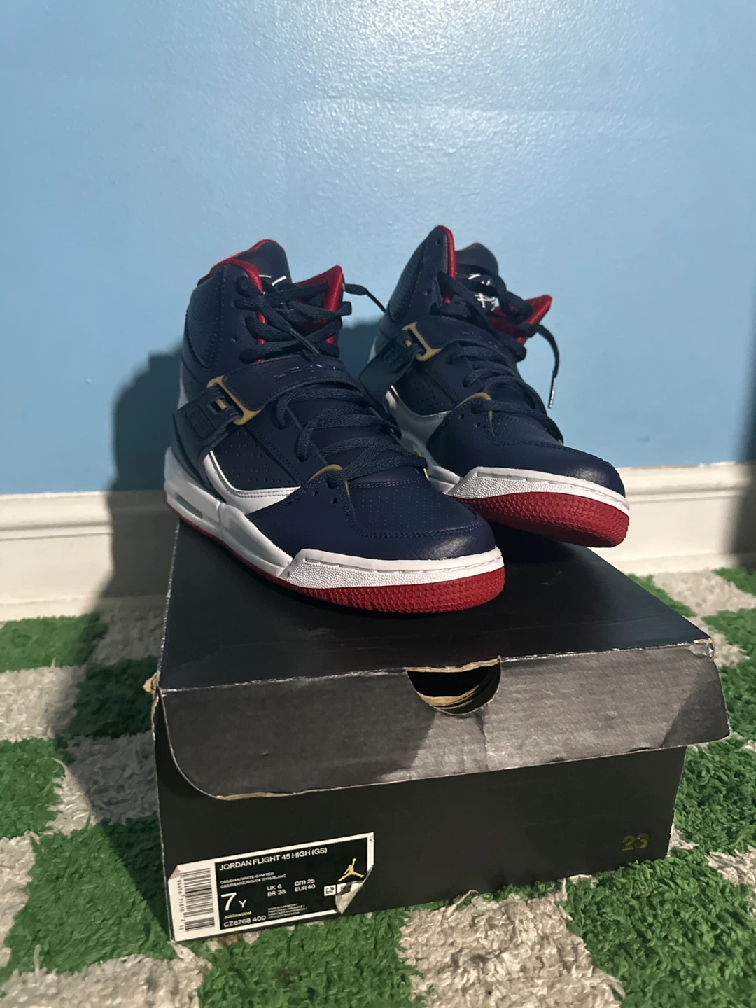 Jordan Flight 45 High (GS) Size 7Y