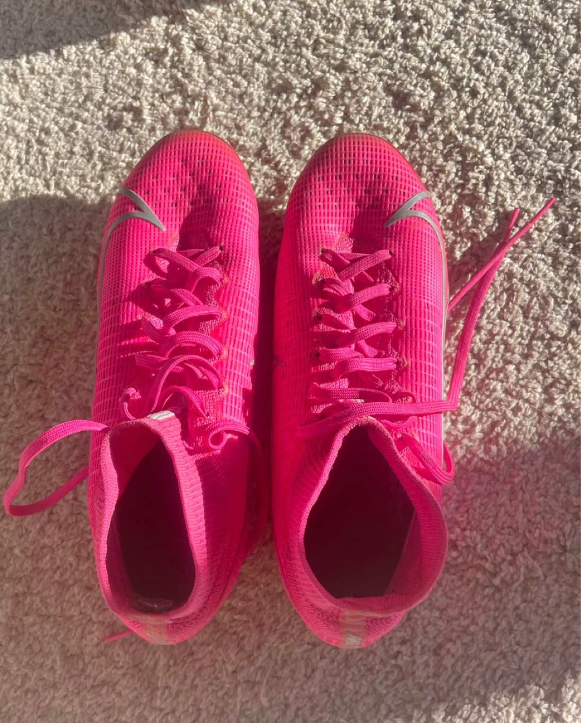 Nike Mercurial Soccer Cleats – Bright Pink