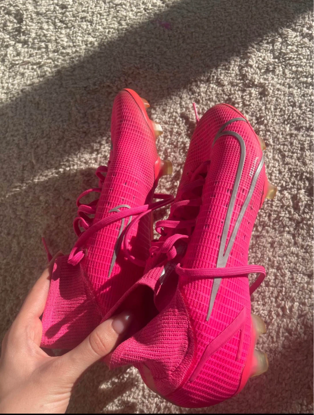 Nike Mercurial Soccer Cleats – Bright Pink - photo 3