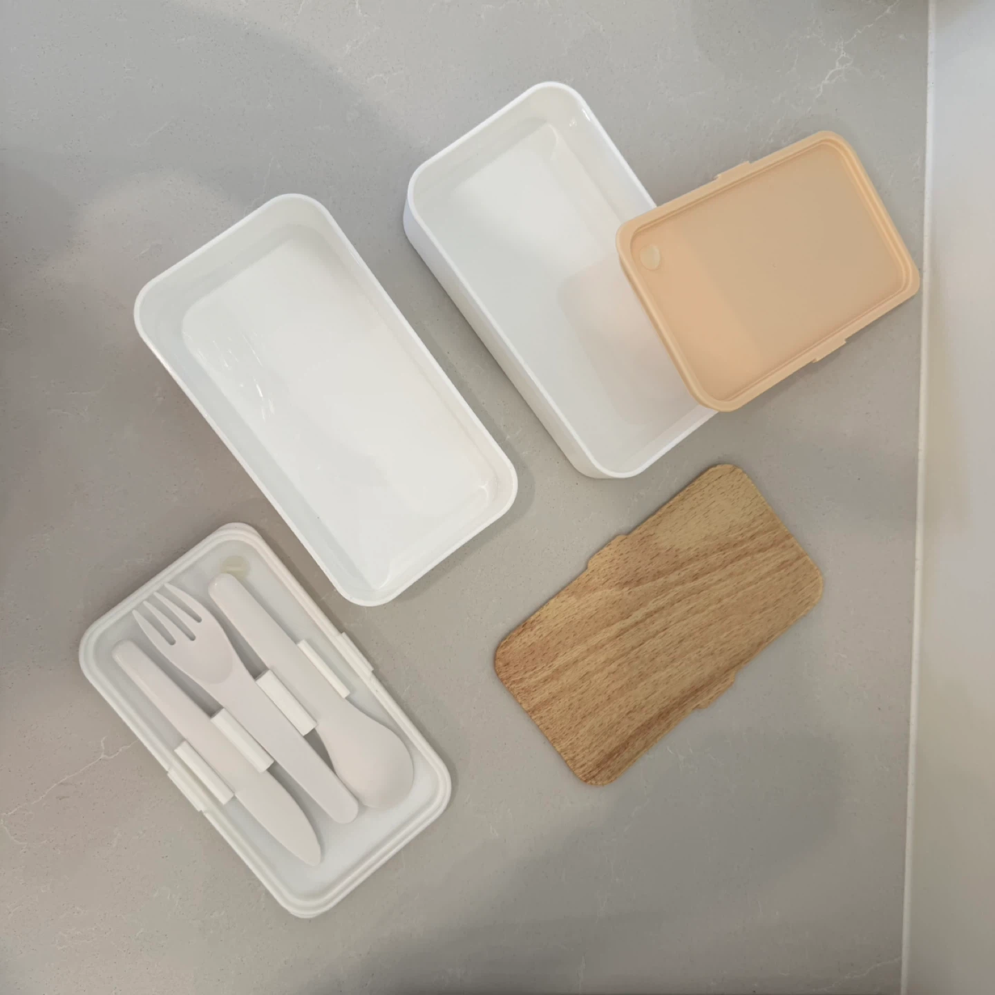 ⚽️Bento Lunch Box with Cutlery - photo 4