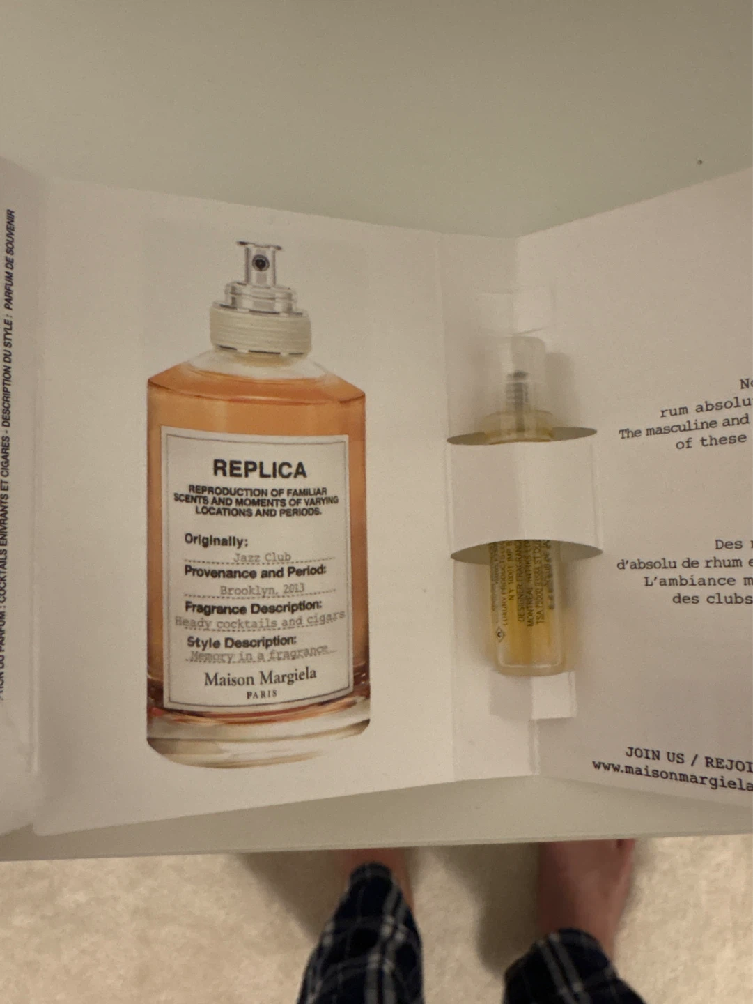 Maison Margiela Replica Jazz Club Eau de Toilette Sample - photo 2