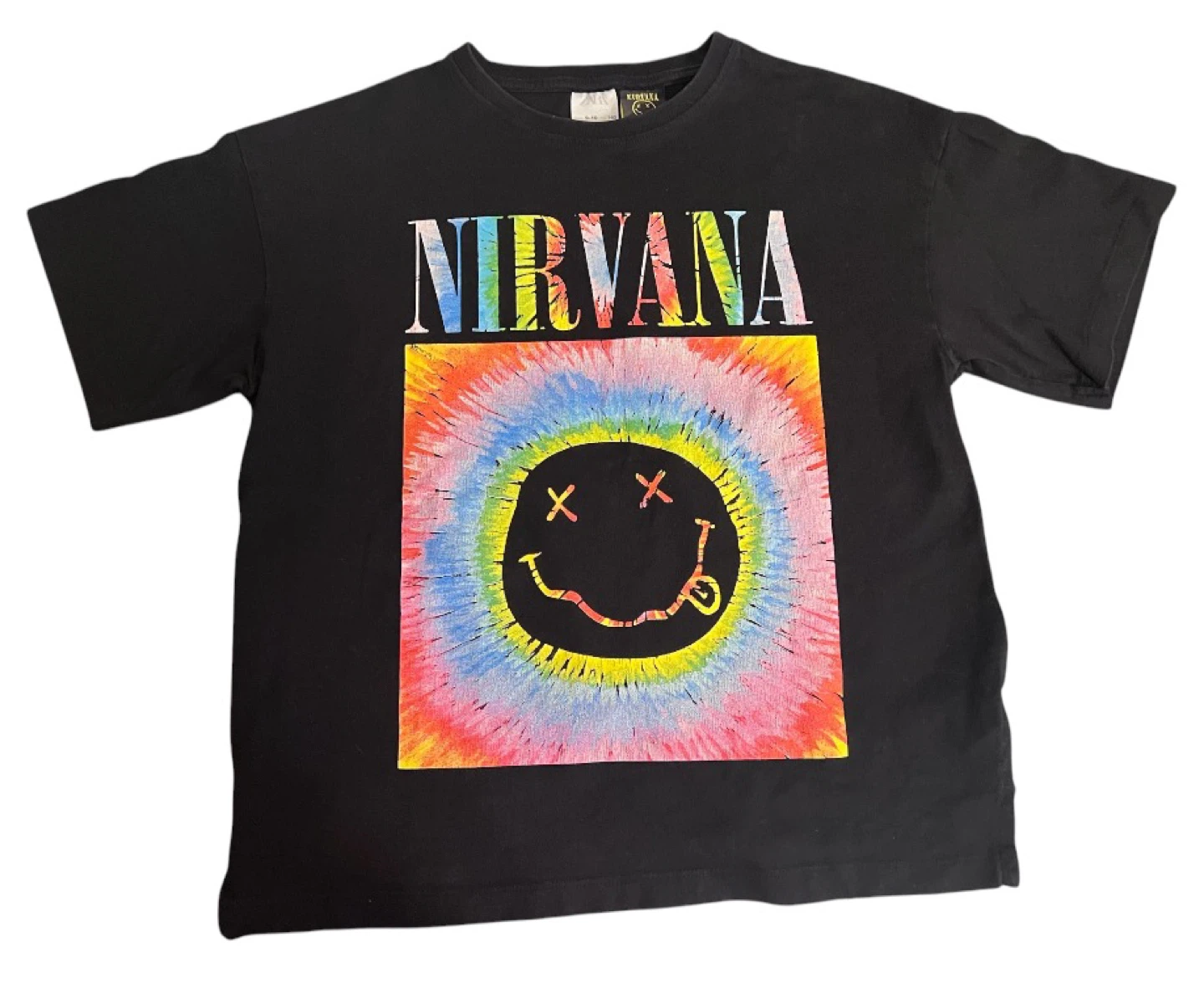Zara x Nirvana Graphic T-Shirt – Size 9–10 (140 cm)