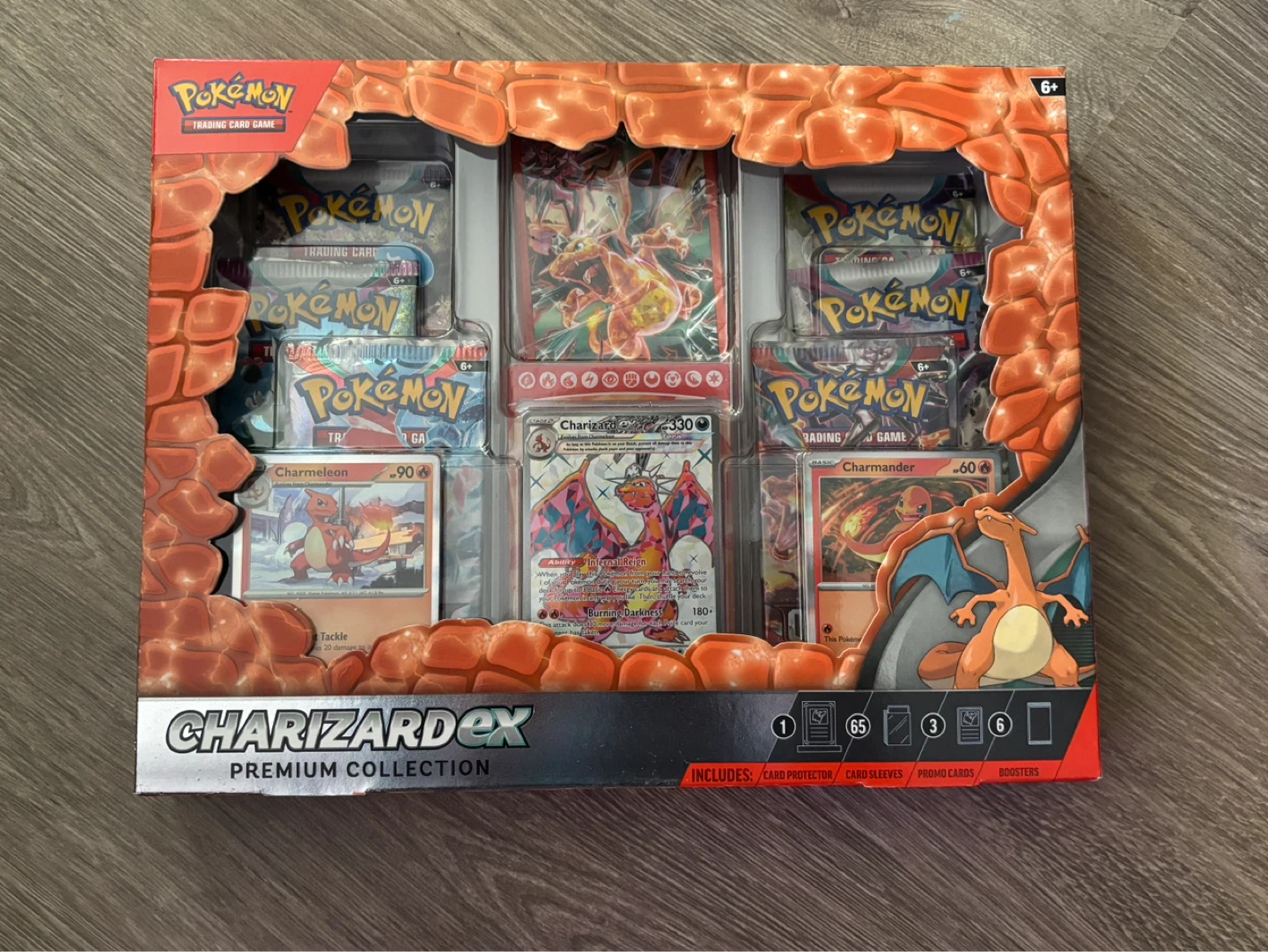 Pokemon Charizard ex Premium Collection Trading Card Game Box
