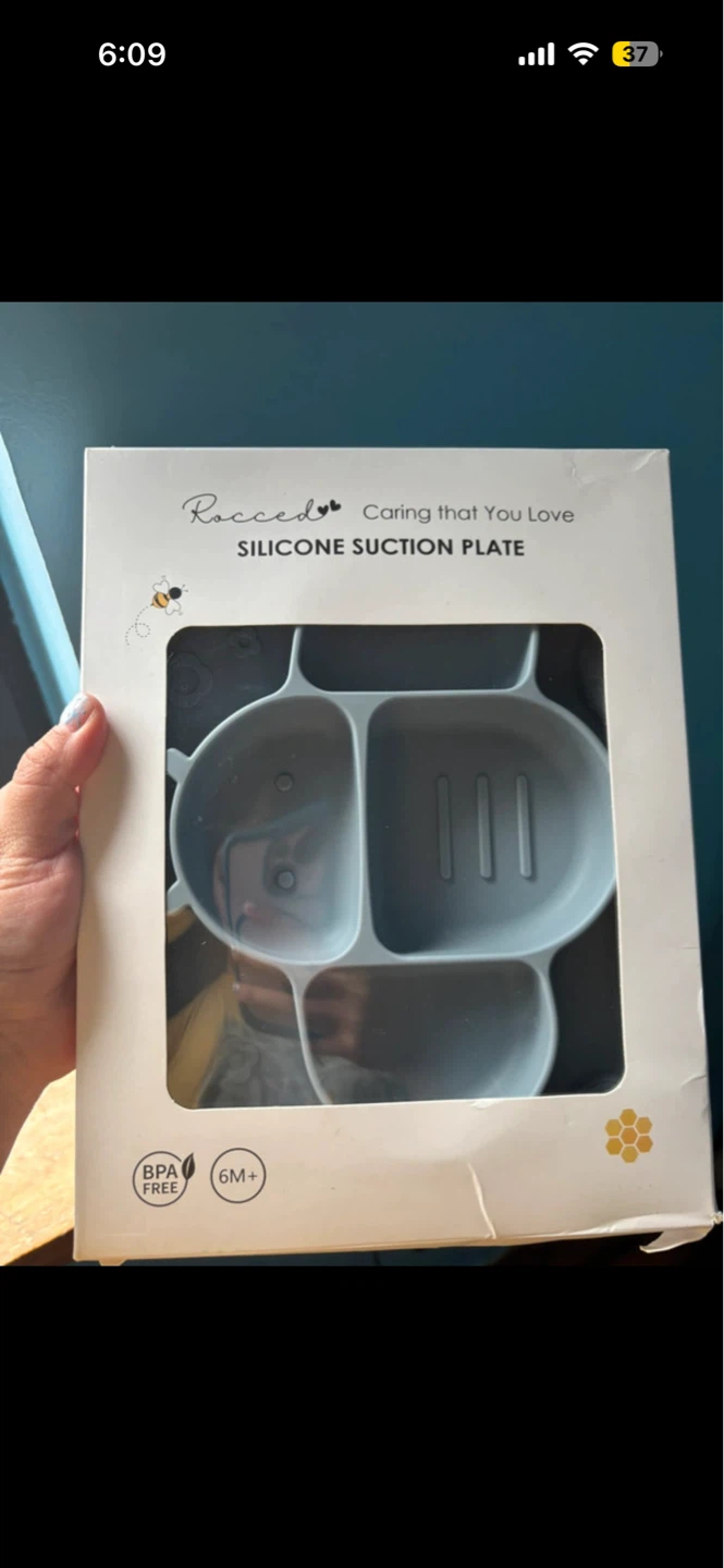 Roccoco Silicone Suction Plate⚽️