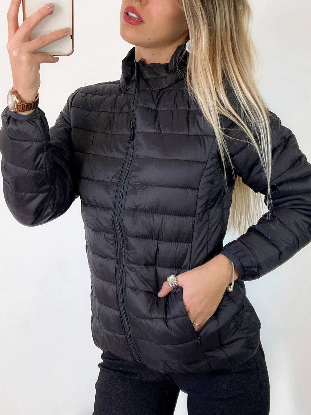 Black Puffer Jacket