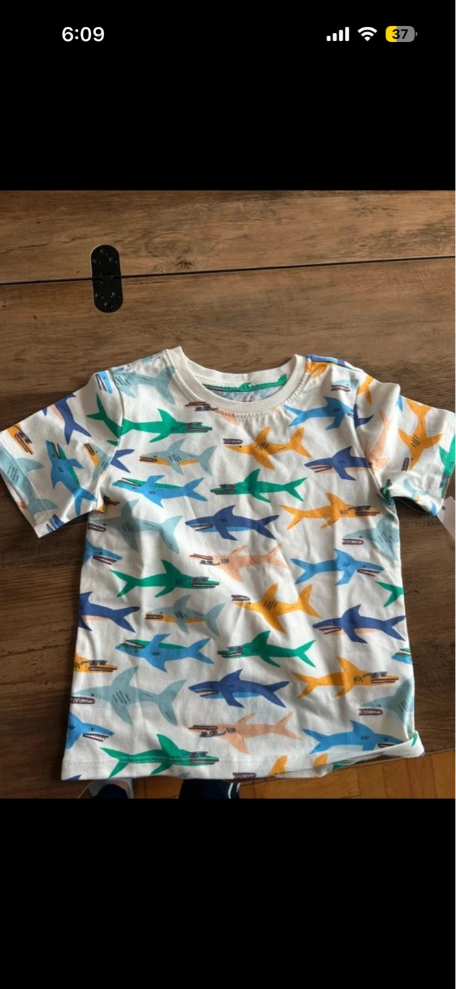 Boys Shark Print T-Shirt⚽️ - photo 2