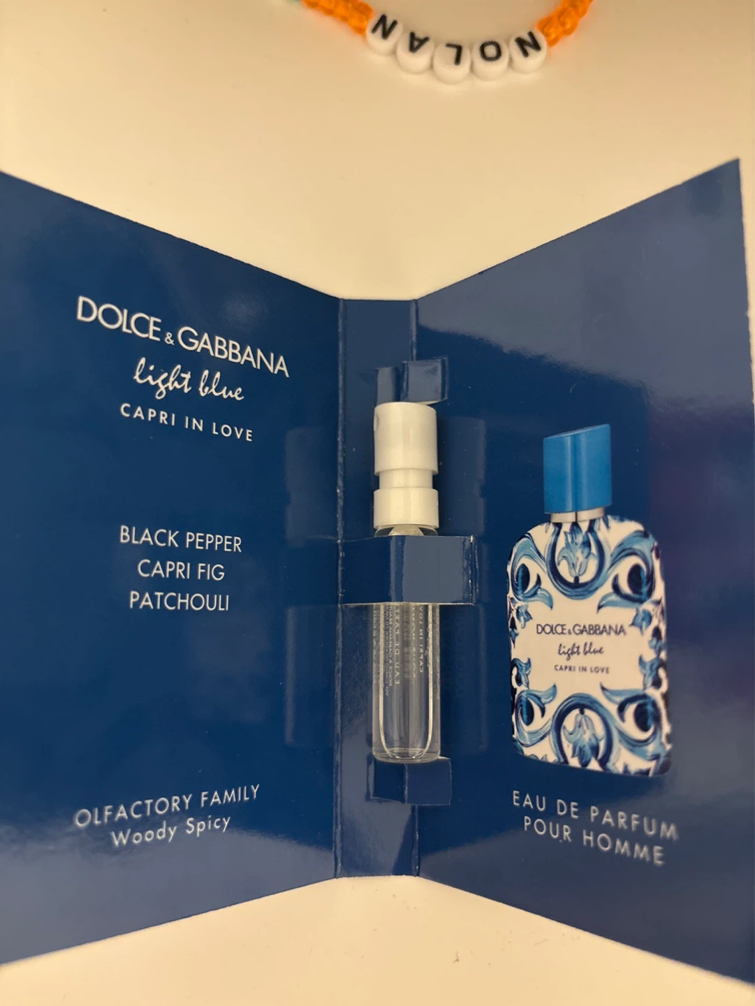 Dolce & Gabbana Light Blue Capri in Love Eau de Parfum Sample - photo 2