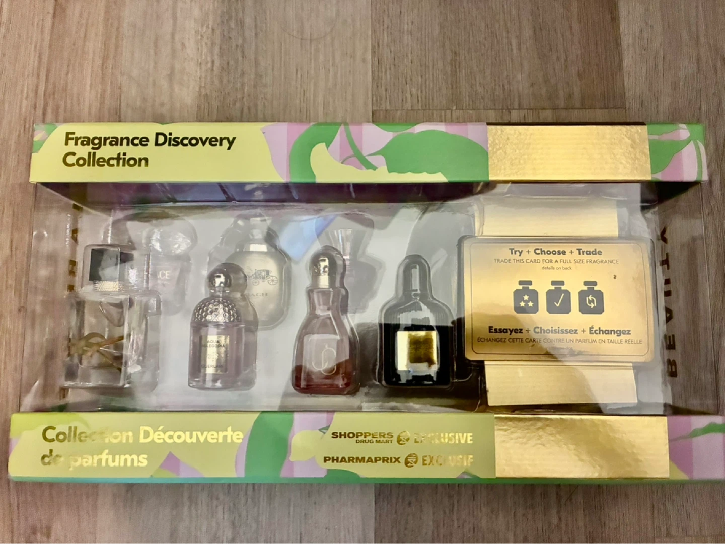 Shoppers Fragrance discovery set