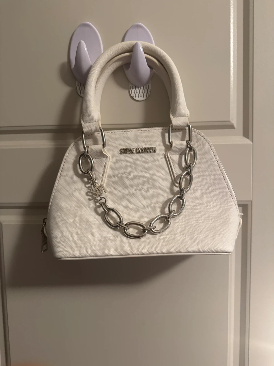 Steve Madden White Purse
