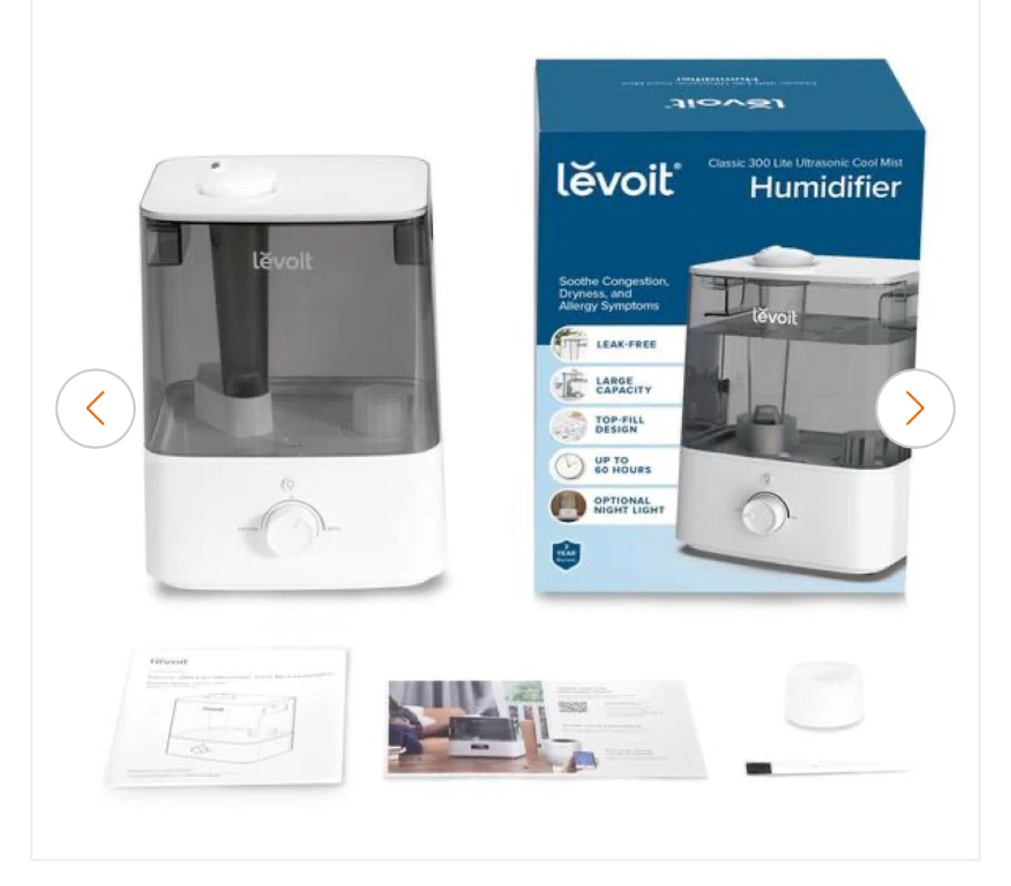 Levoit Classic 300 Lite Ultrasonic ⚽ Cool Mist Humidifier - photo 3