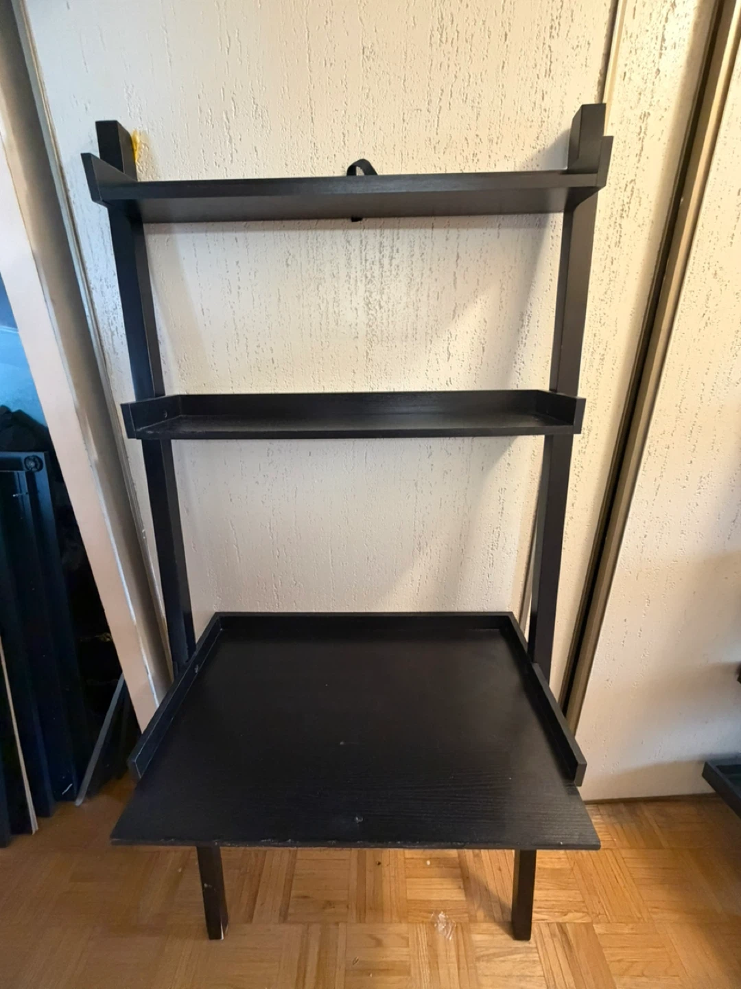 IKEA MAYA Desk with Floating Shelves Workstation