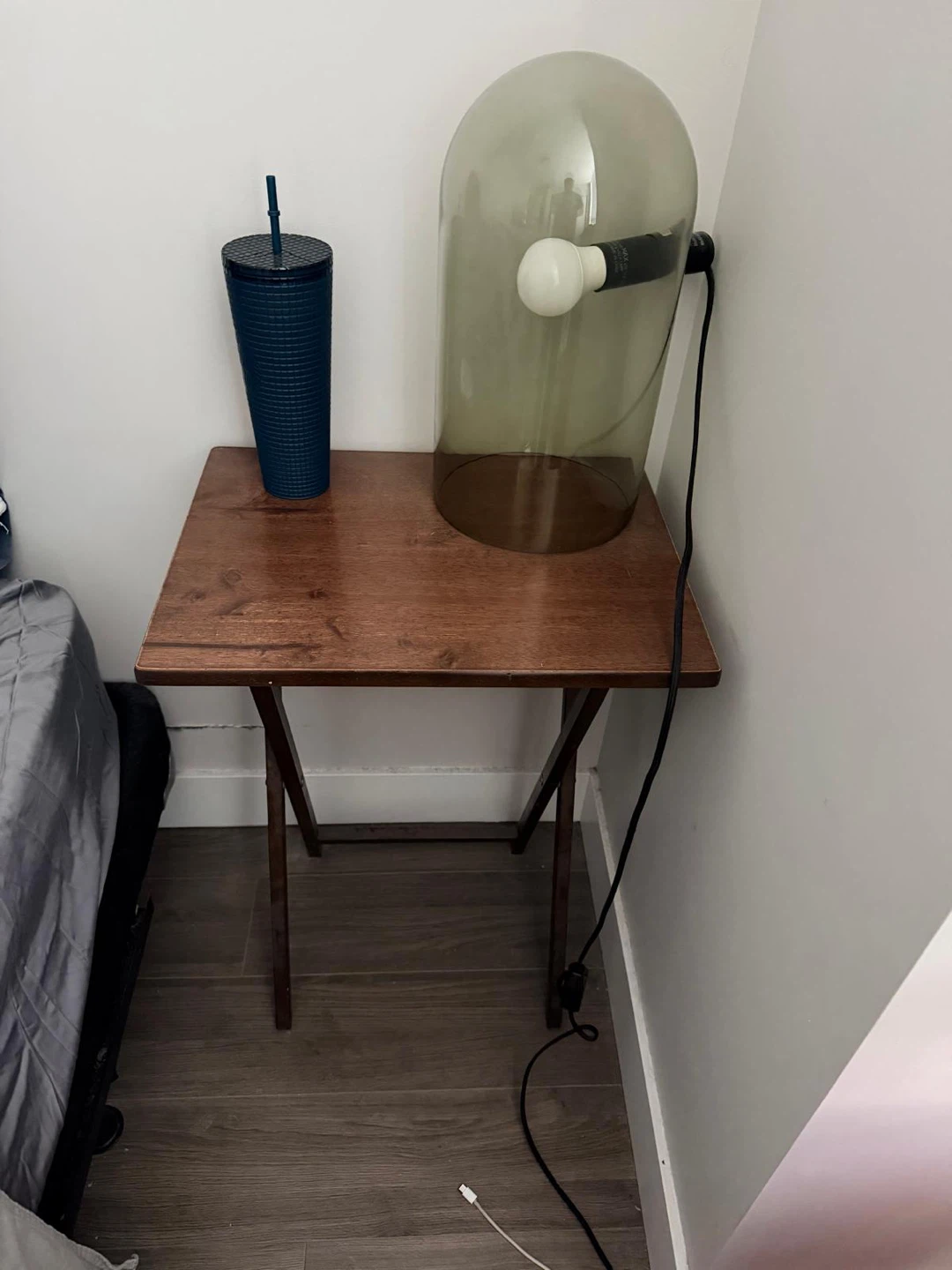 Folding side tables x2