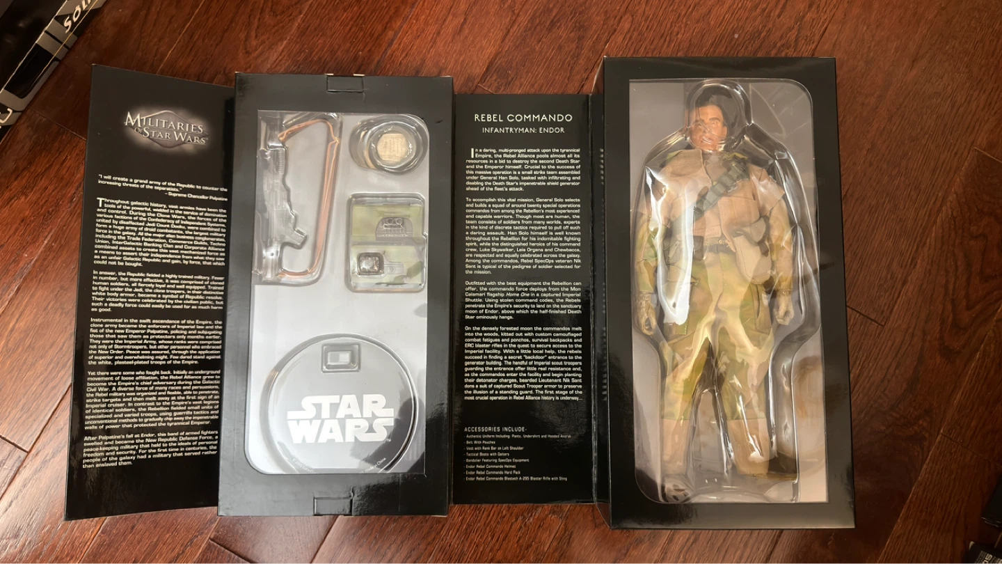 Sideshow Star Wars Rebel Commando Infantryman: Endor - photo 2