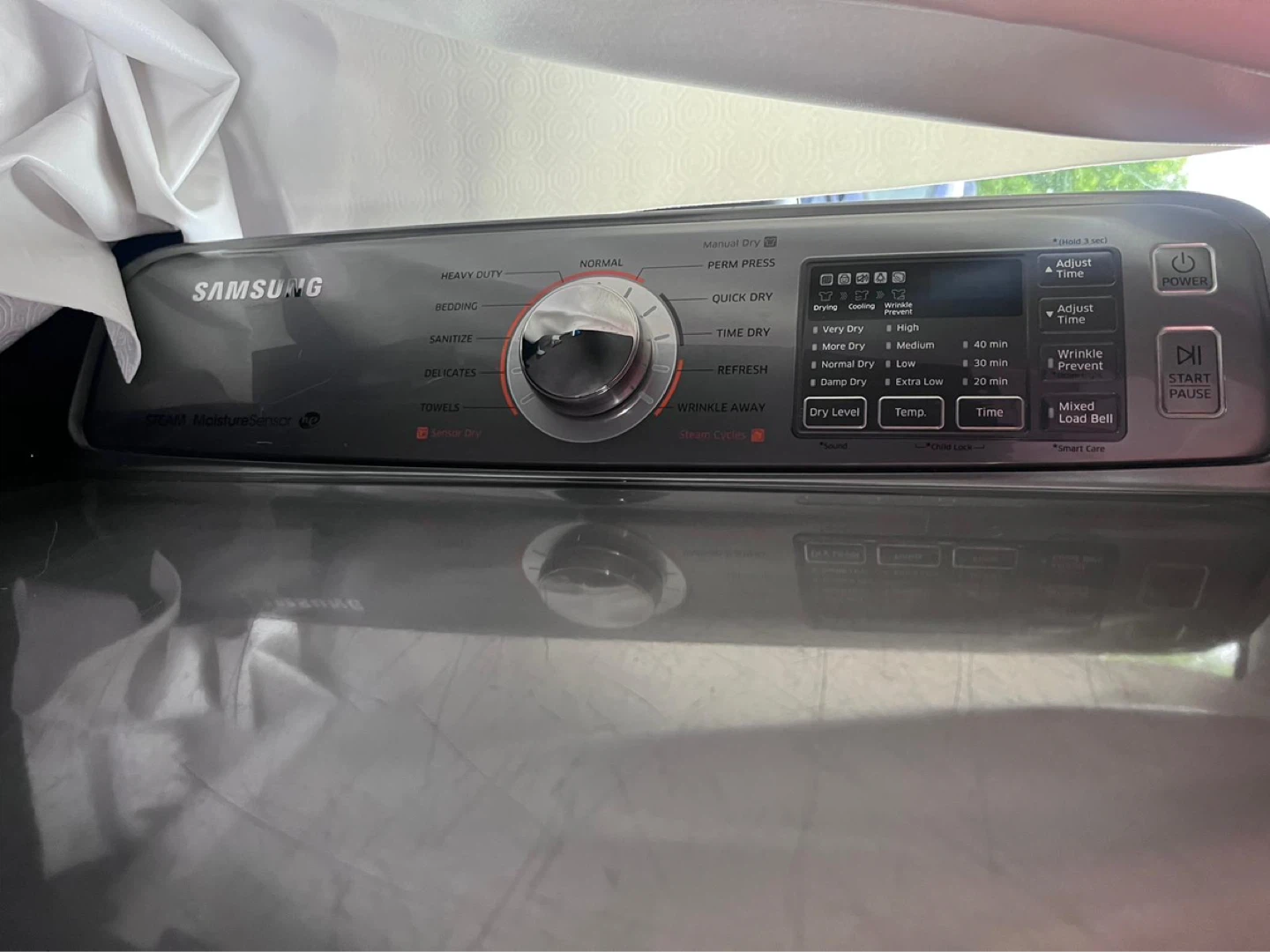 Samsung stainless steel dryer Free delivery - photo 2