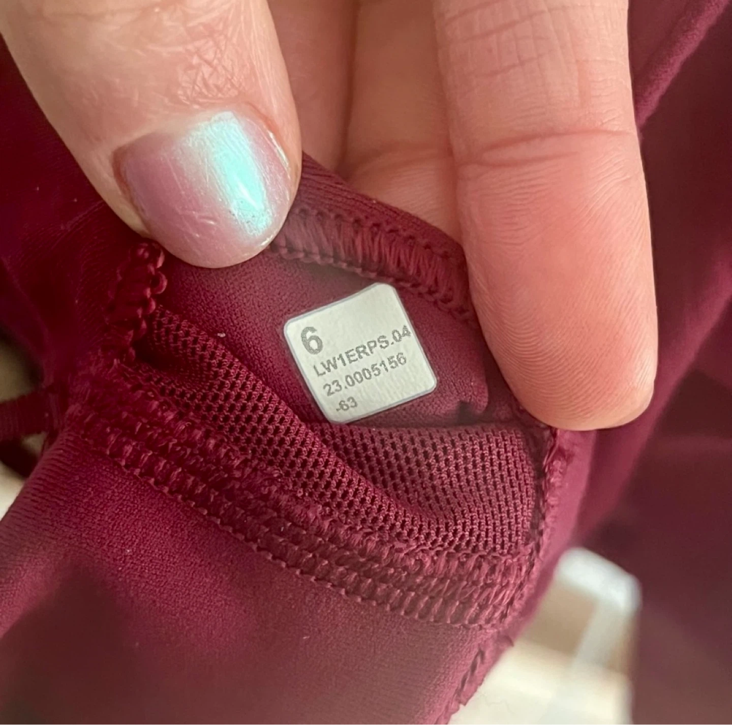 Lululemon Align Asymmetrical Ribbed Bra - Deep Luxe - photo 4