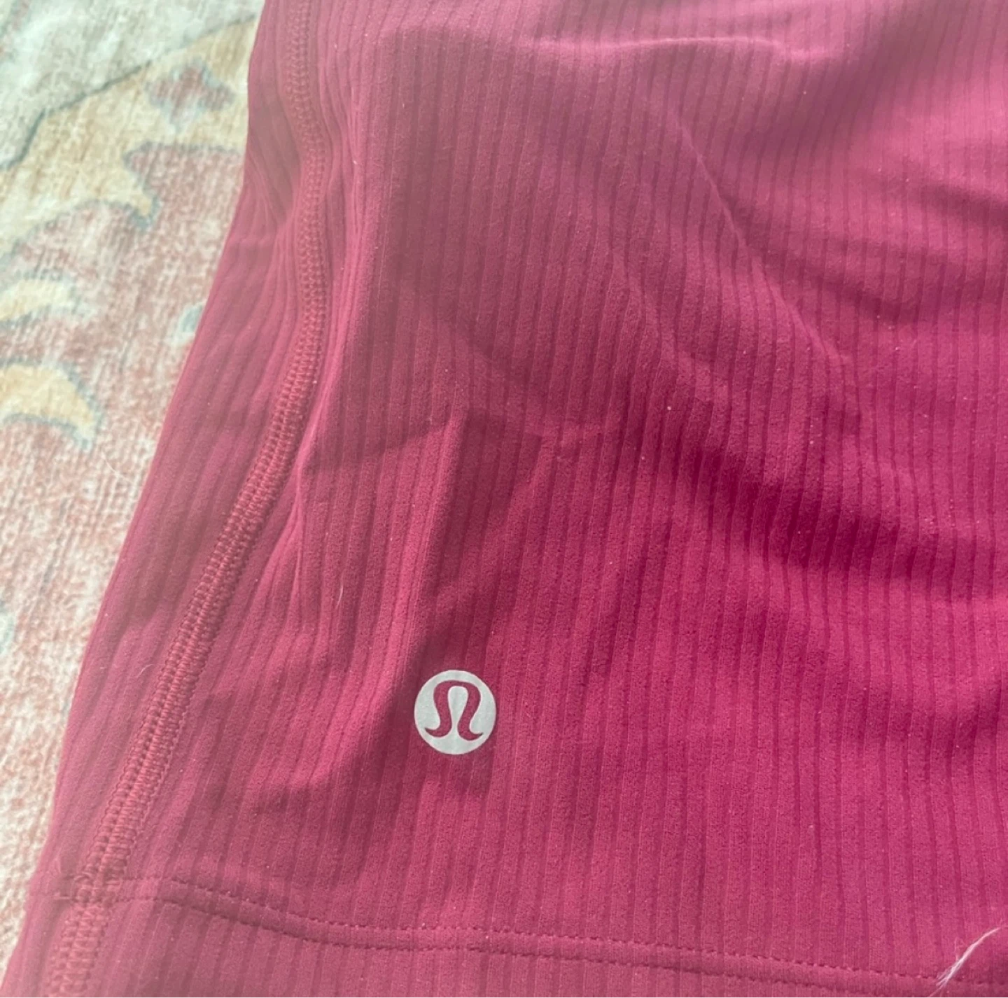 Lululemon Align Asymmetrical Ribbed Bra - Deep Luxe - photo 3