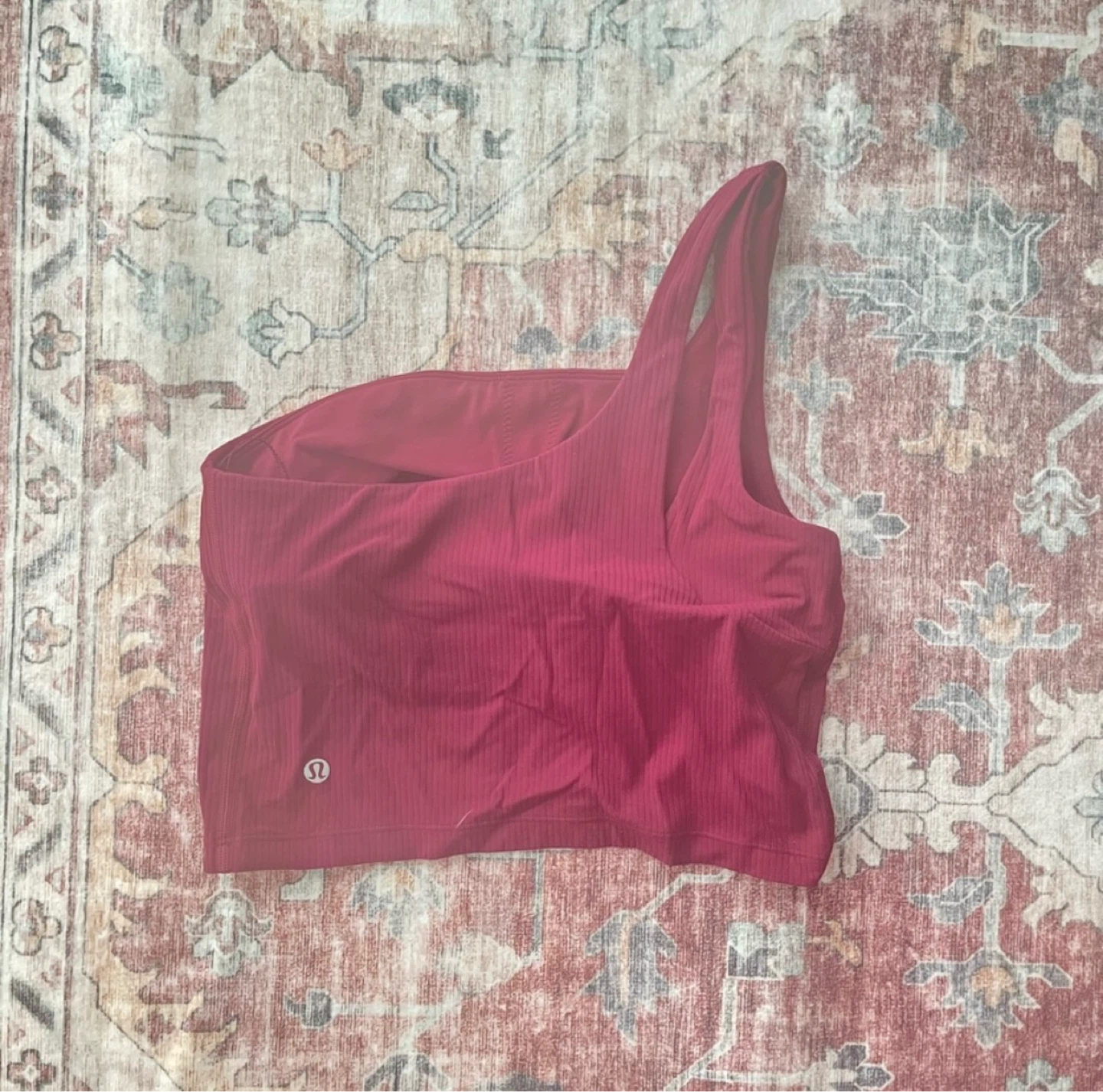 Lululemon Align Asymmetrical Ribbed Bra - Deep Luxe - photo 2