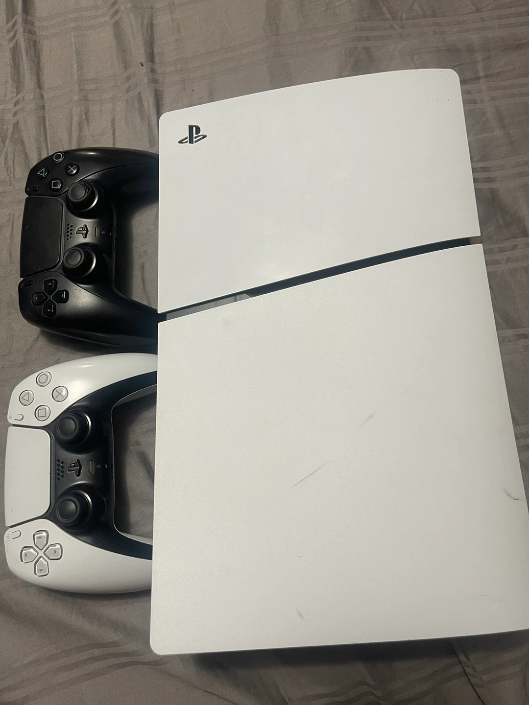 PlayStation 5 Console with Two Controllers