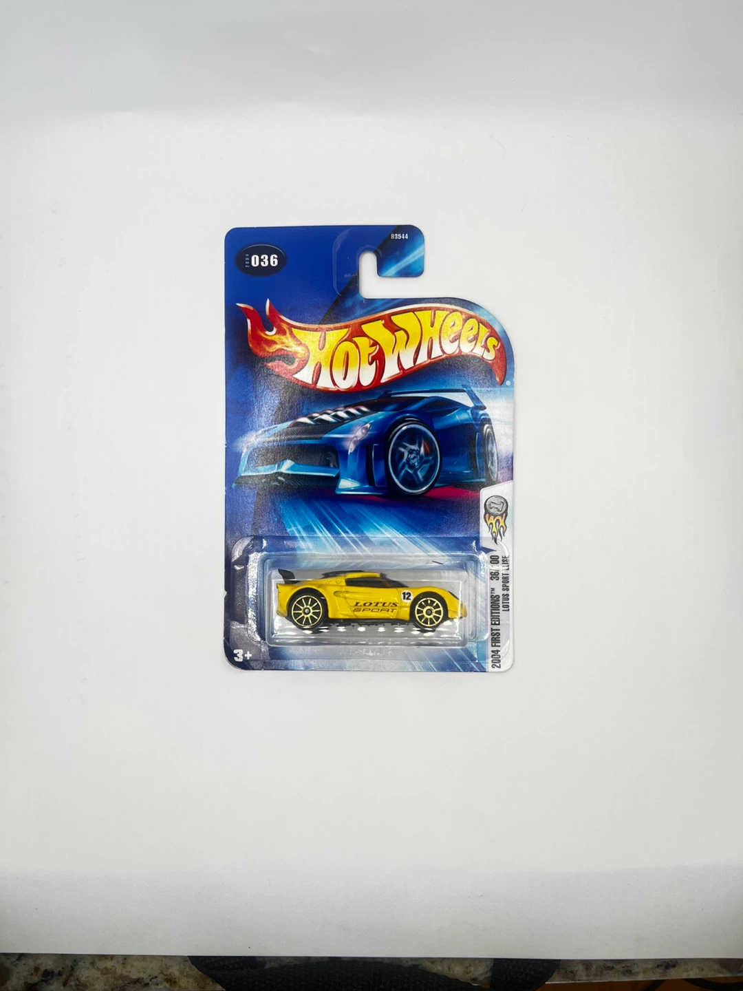 Hot Wheels 2004 Lotus Elise Yellow FIRST EDITIONS 36/100 ⚽️