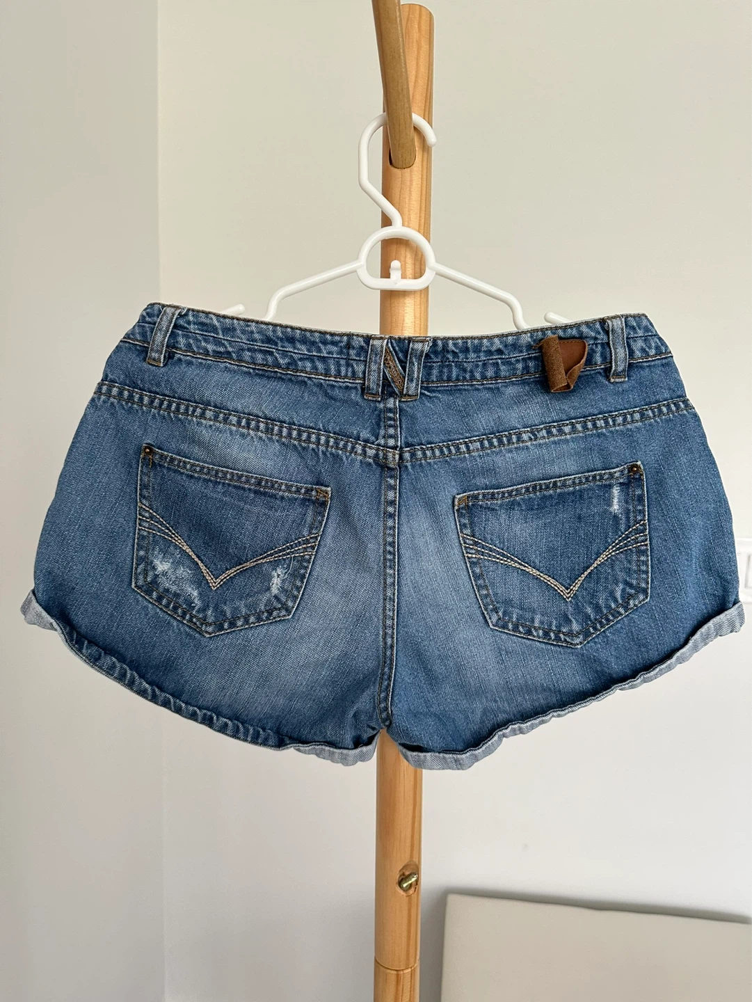⚽️ Pull & Bear Denim Shorts - photo 2