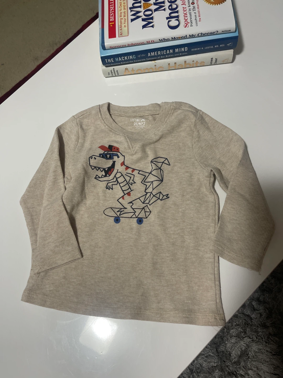 Garanimals Toddler Boys Dinosaur Long Sleeve Shirt ⚽