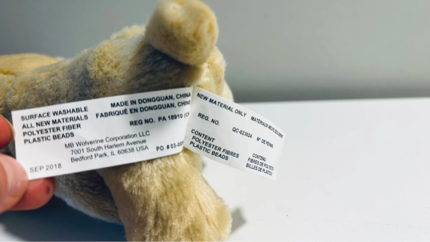 Fluff Stuff Plush Puppy “Rusty” – 6.5” Stuffed Dog - photo 4