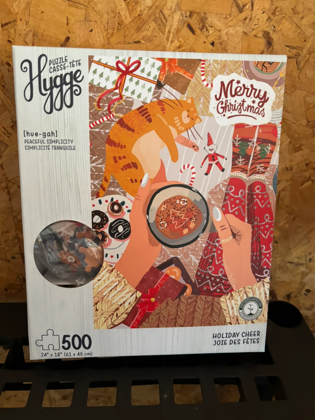 ⚽ Hygge 500 Piece Jigsaw Puzzle - Holiday Cheer