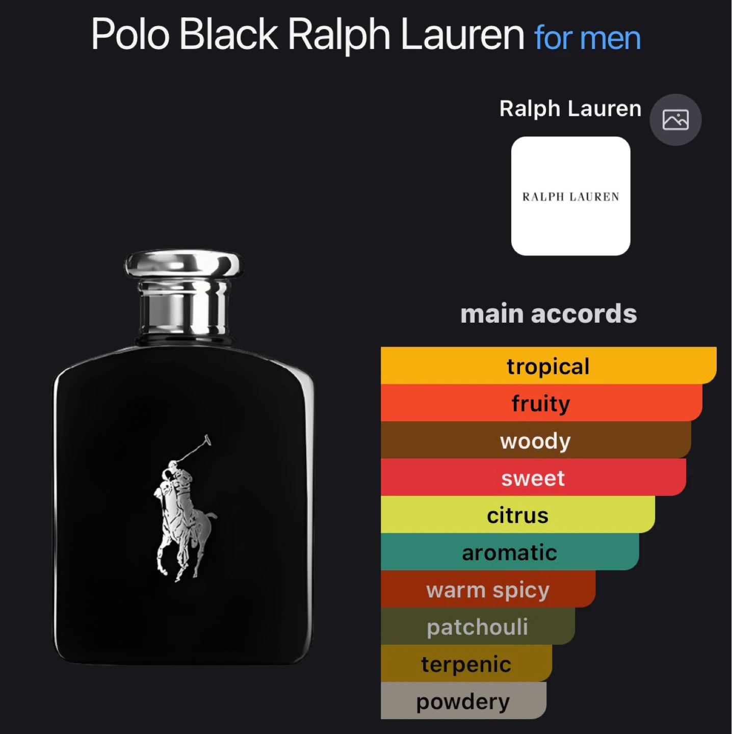 Ralph Lauren Polo Black.  Trade or buy - photo 2