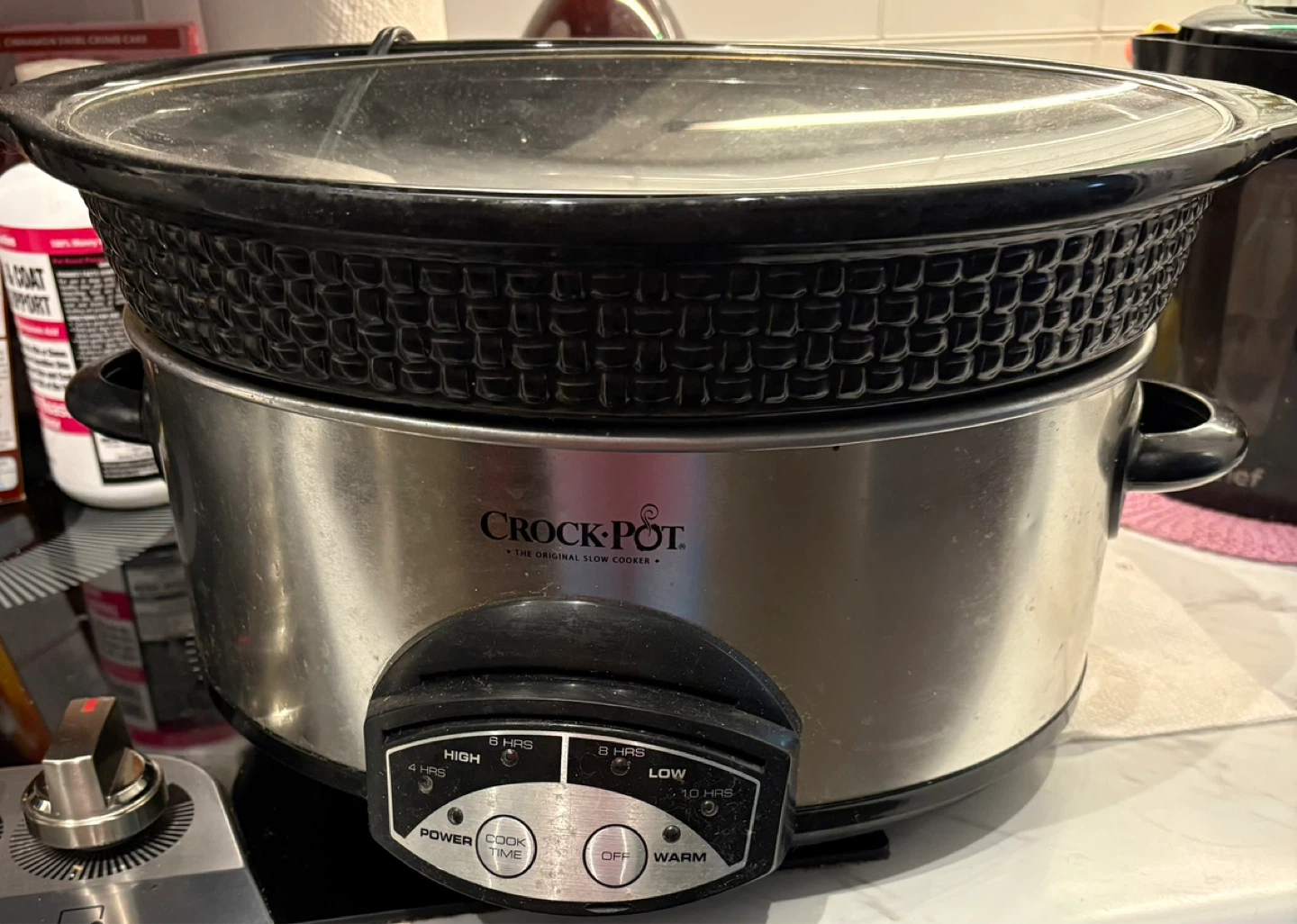 Large Crockpot Slow-Cooker ~ 4, 6, 8 and 10 hour settings