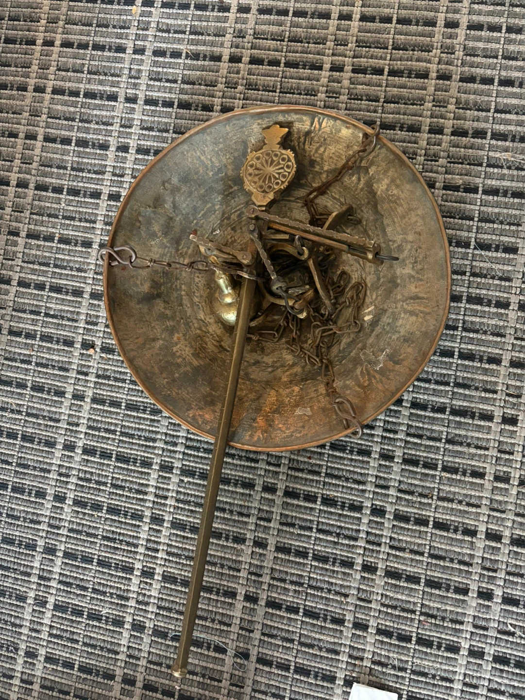 Vintage Brass Balance Scale