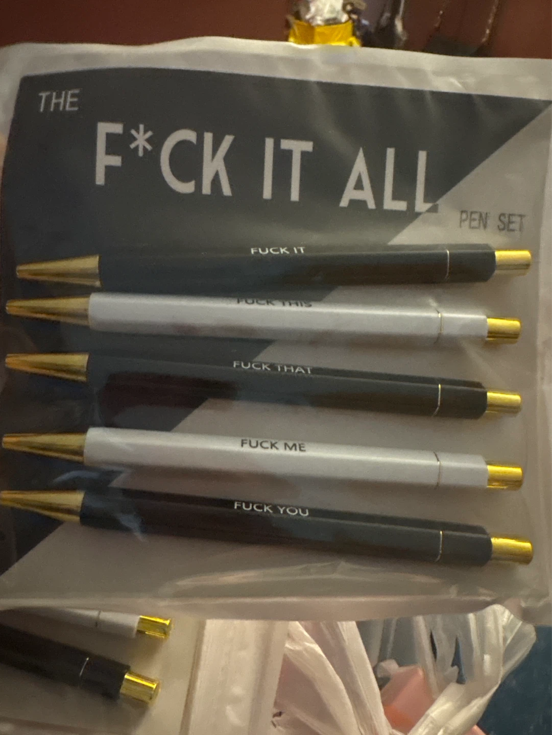 ⚽️ New The F*ck It All Pen Set
