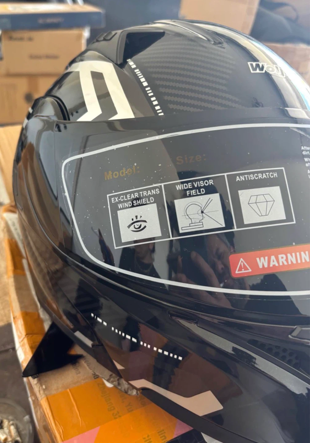 Woljay Motorcycle Helmet⚽️ - photo 4