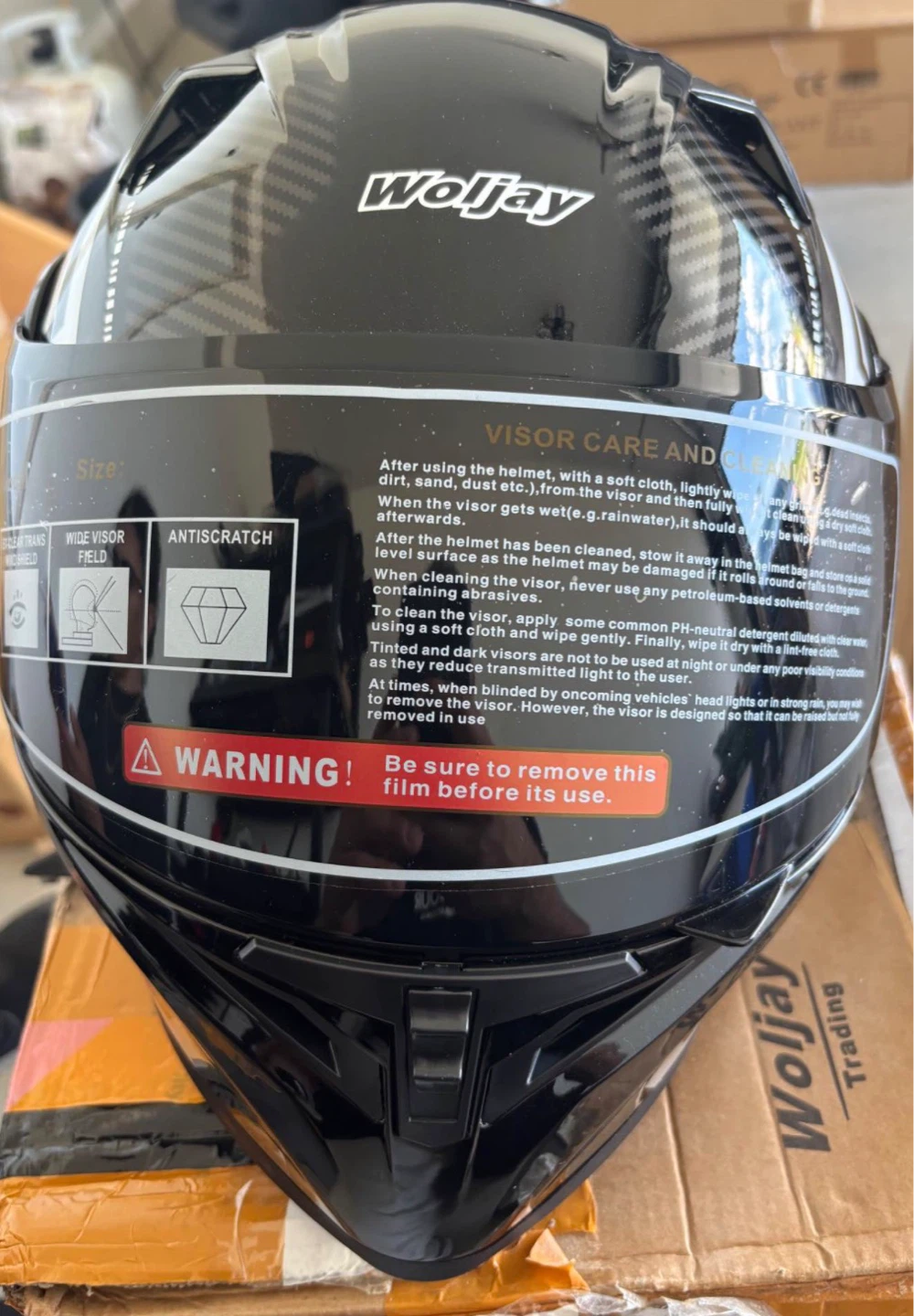 Woljay Motorcycle Helmet⚽️ - photo 2