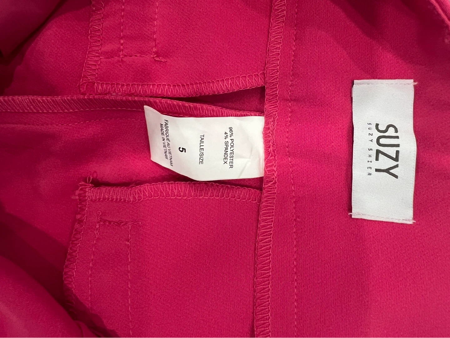 Suzy Shier Pink Trousers Size 5 - photo 2