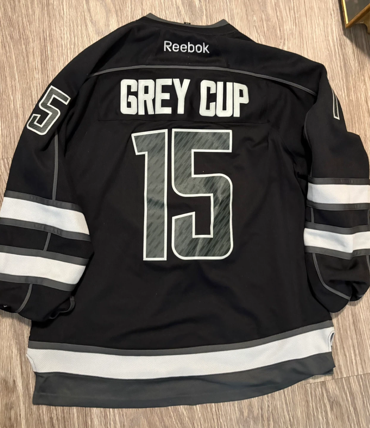 Brand New, Rare, Reebok Grey Cup 103 Jersey - photo 2