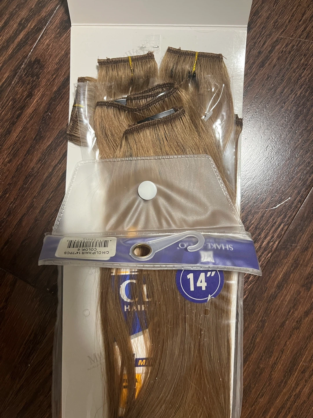[2packs]Milky Way Clip-In Human Hair Extensions - 14 inch